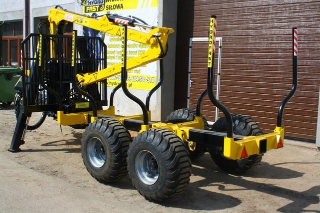 przyczepa do zrywki 9t 7 1